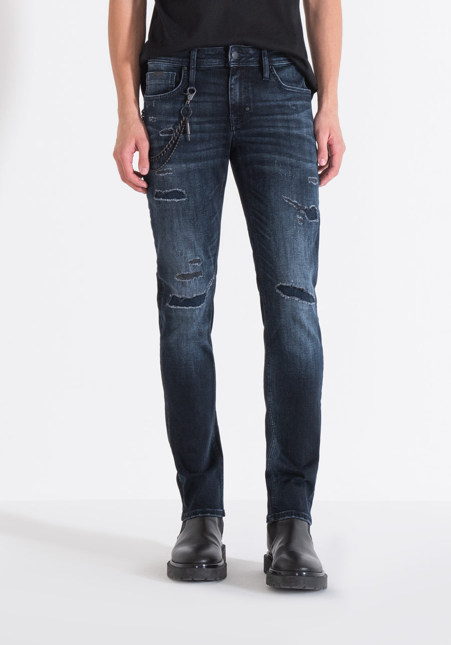 JEANS «IGGY» DE CORTE AJUSTADO EN DENIM ELÁSTICO