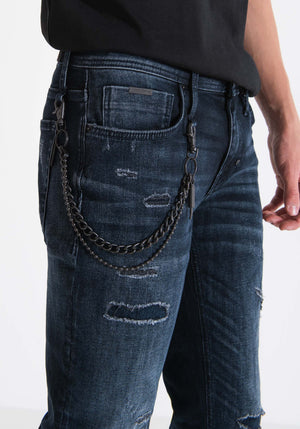 JEANS «IGGY» DE CORTE AJUSTADO EN DENIM ELÁSTICO