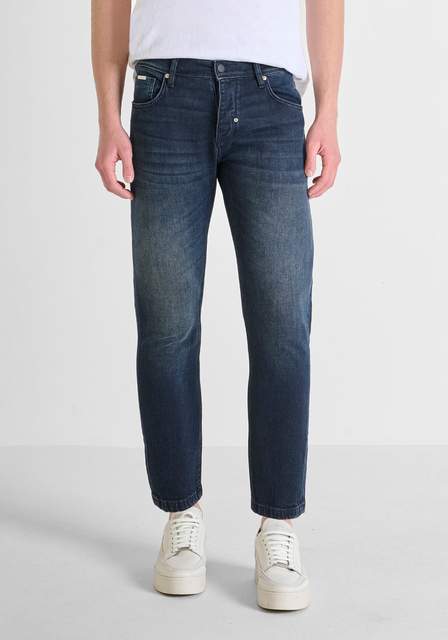 JEANS «ARGON» SLIM FIT TOBILLEROS OSCUROS