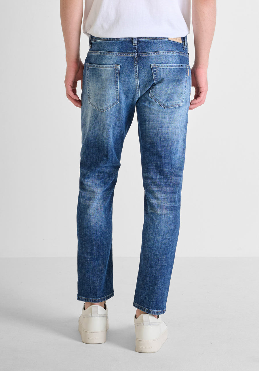 JEANS «ARGON» SLIM FIT TOBILLEROS EN AZUL
