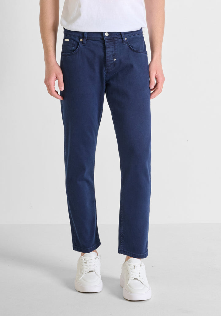 JEANS «ARGON» SLIM FIT TOBILLEROS EN TEJIDO VAQUERO ELÁSTICO