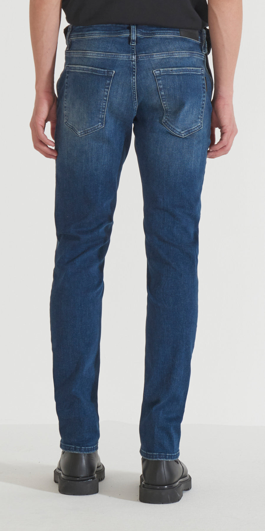 JEANS MASON SKINNY FIT IN POWER STRETCH BLUE DENIM