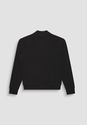 SUDADERA SLIM FIT DE ALGODÓN ELÁSTICO CON ESTAMPADO A CUADROS
