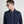CHAQUETA SLIM FIT DE MEZCLA DE PIQUÉ DE ALGODÓN CON CUELLO Y CREMALLERA