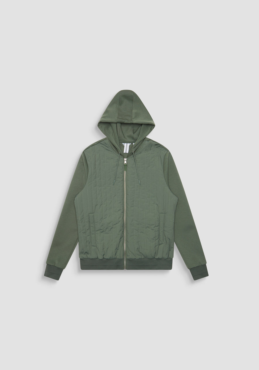 SUDADERA REGULAR FIT CON RELLENO SINTÉTICO SORONA AURA