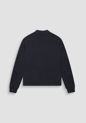 SUDADERA REGULAR FIT DE MEZCLA DE ALGODÓN CON TEJIDO EN CONTRASTE