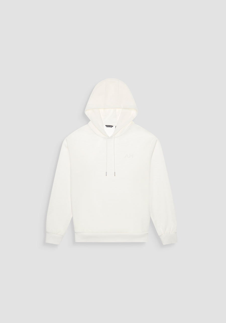 SUDADERA REGULAR FIT DE MEZCLA DE ALGODÓN CON PARCHE CON LOGOTIPO