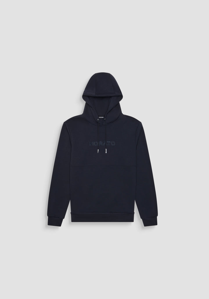 HOODIE CON CAPUCHA RELAXED FIT DE MEZCLA DE ALGODÓN CON LOGOTIPO