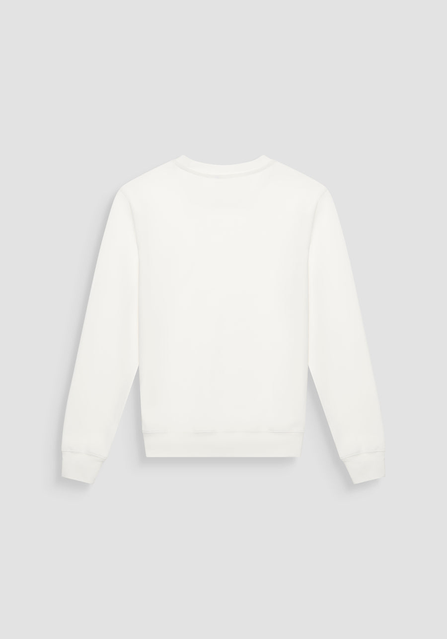 SUDADERA SLIM FIT DE MEZCLA DE ALGODÓN CON PARCHE DE TIGRE
