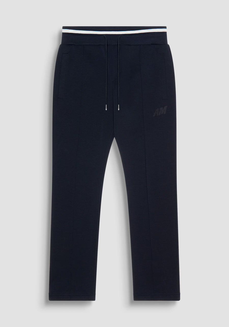 PANTALONES REGULAR FIT DE MEZCLA DE ALGODÓN CON LOGOTIPO