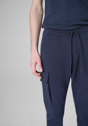 PANTS DE FELPA REGULAR FIT DE MEZCLA DE ALGODÓN CON LOGOTIPO DE GOMA