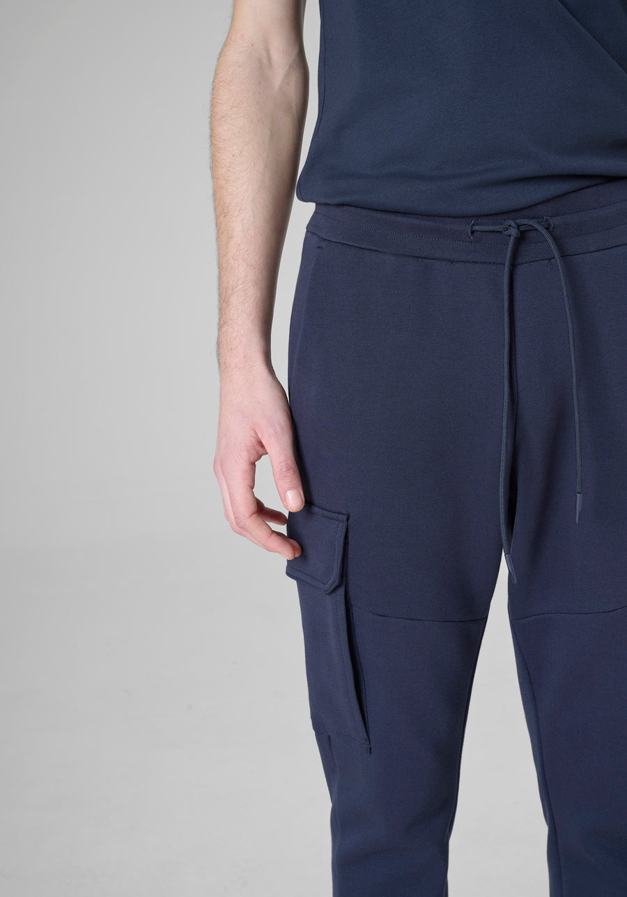 PANTS DE FELPA REGULAR FIT DE MEZCLA DE ALGODÓN CON LOGOTIPO DE GOMA