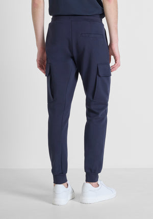 PANTS DE FELPA REGULAR FIT DE MEZCLA DE ALGODÓN CON LOGOTIPO DE GOMA