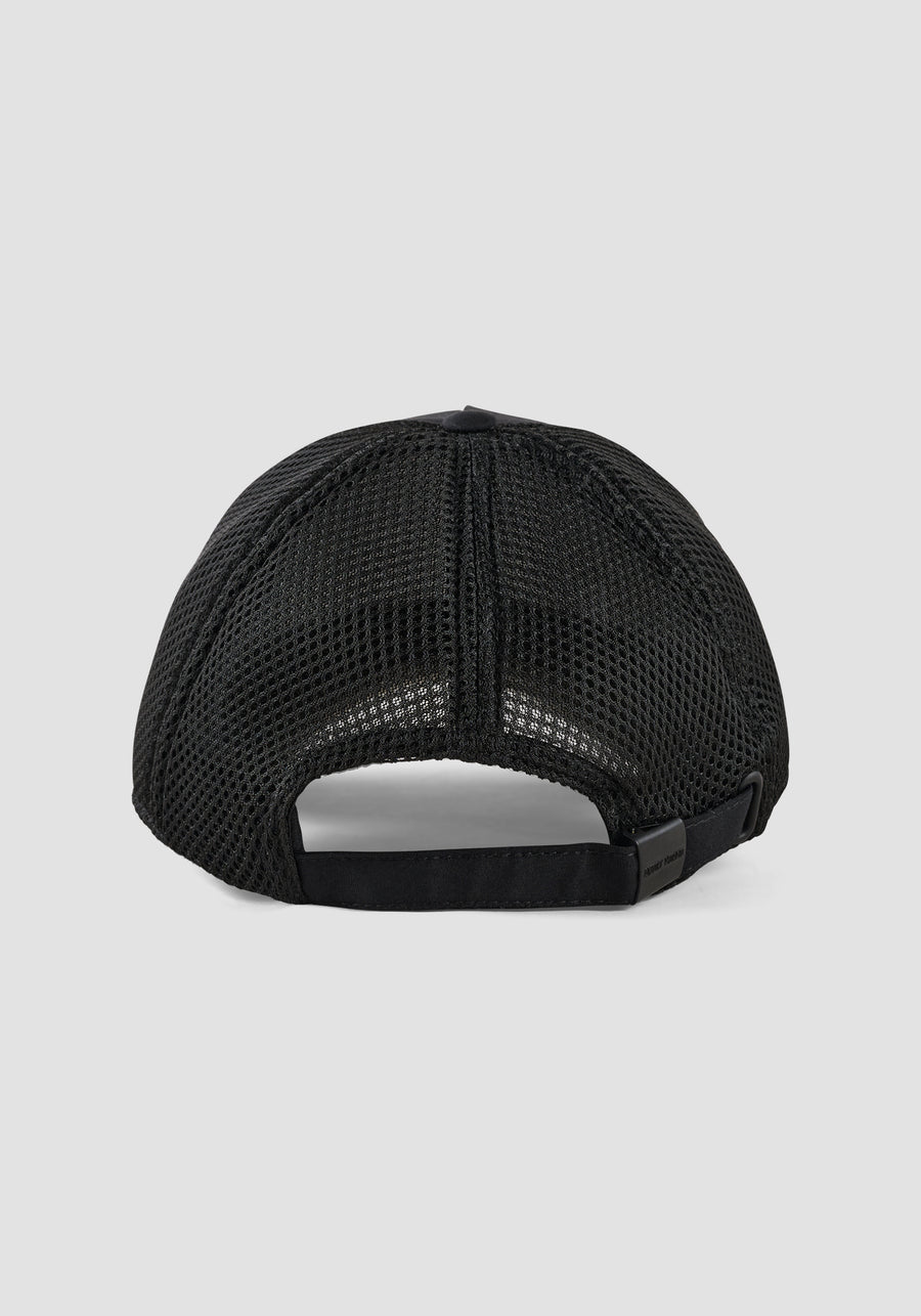 GORRA DE ALGODÓN CON ESTAMPADO DE CALAVERA DE GOMA