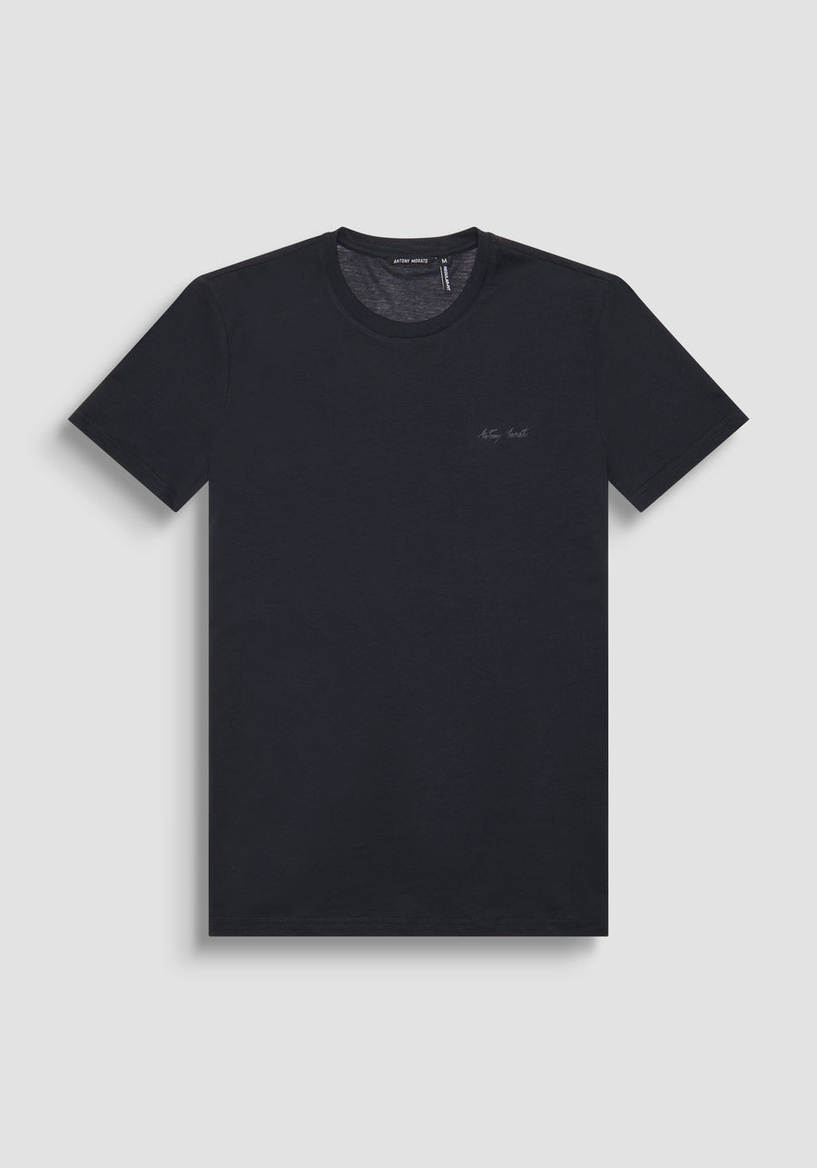 T-SHIRT REGULAR FIT EN TEJIDO DE ALGODON