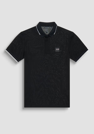 POLO REGULAR FIT DE ALGODÓN Y CON LOGOTIPO RESALTADO