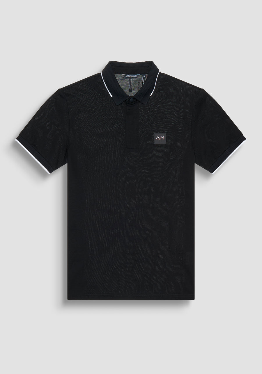 POLO REGULAR FIT DE ALGODÓN Y CON LOGOTIPO RESALTADO