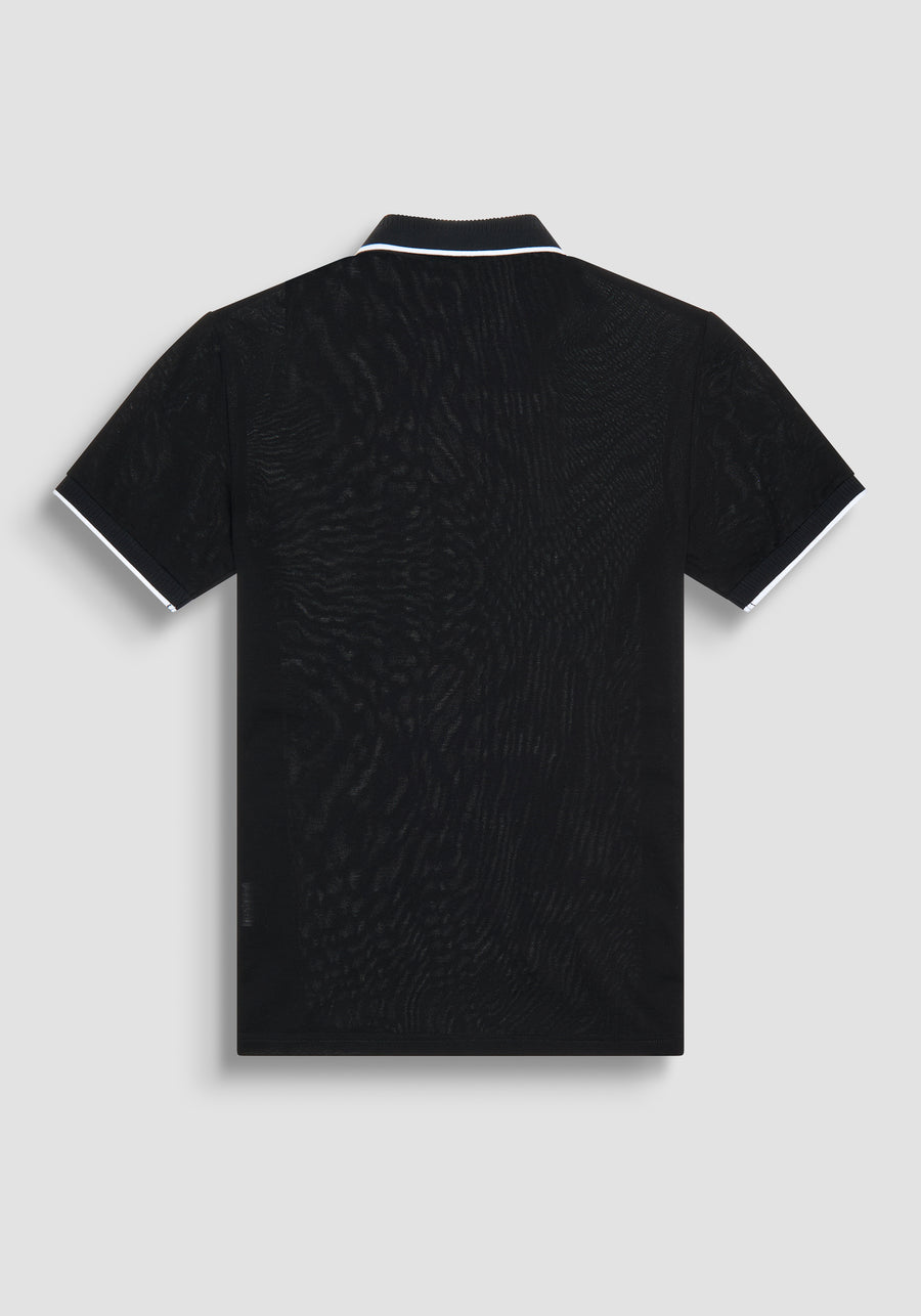 POLO REGULAR FIT DE ALGODÓN Y CON LOGOTIPO RESALTADO
