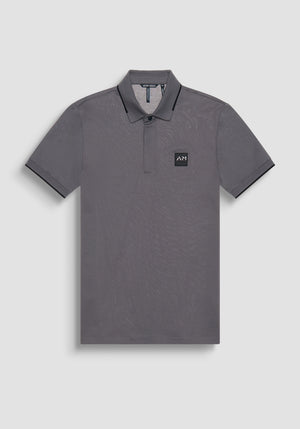 POLO REGULAR FIT DE ALGODÓN Y CON LOGOTIPO RESALTADO