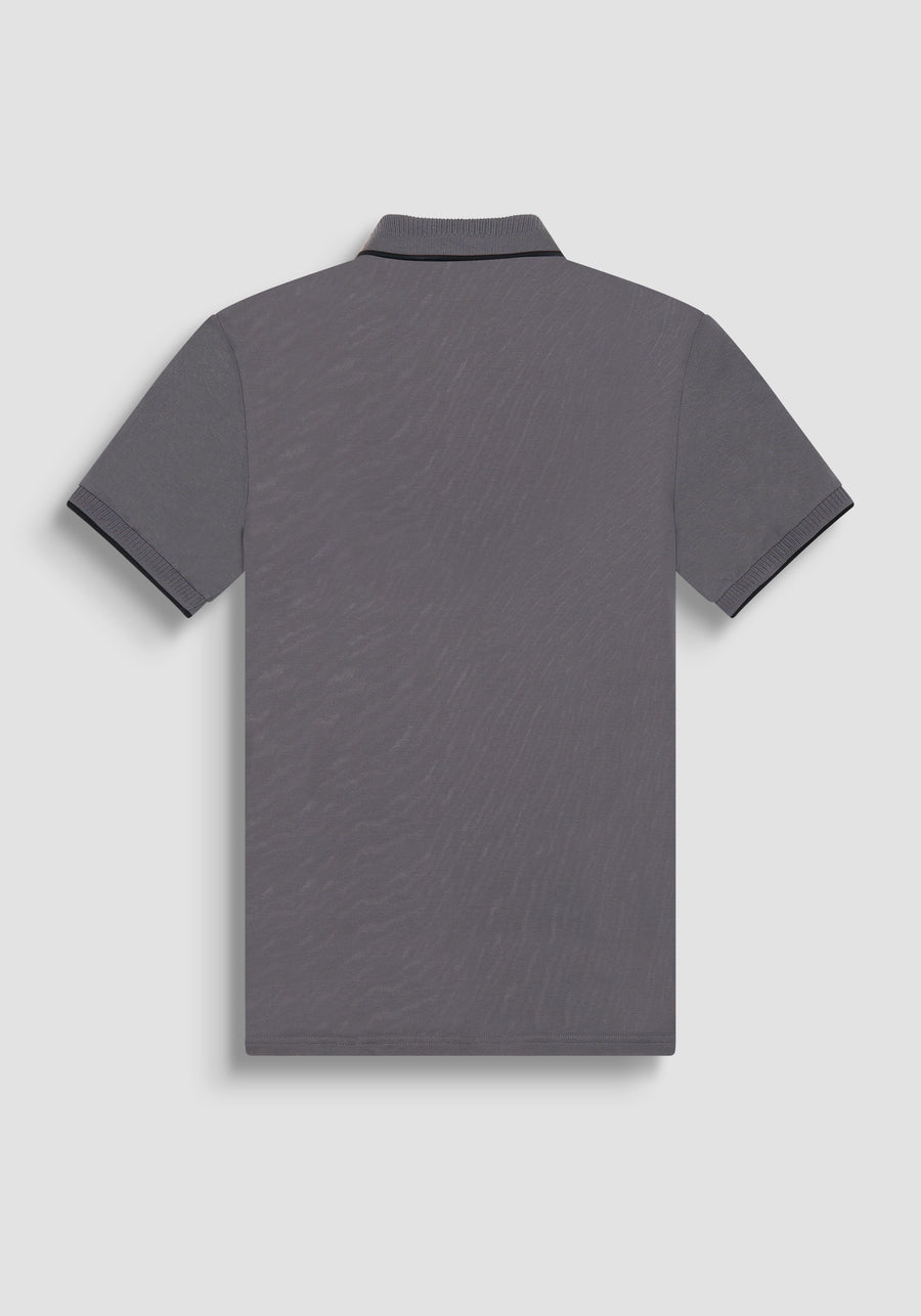 POLO REGULAR FIT DE ALGODÓN Y CON LOGOTIPO RESALTADO