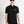POLO REGULAR FIT DE ALGODÓN NEGRO CON LOGOTIPO