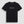 T-SHIRT REGULAR FIT DE JERSEY DE ALGODÓN NEGRO CON LOGOTIPO