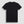 T-SHIRT REGULAR FIT DE JERSEY DE ALGODÓN NEGRO CON LOGOTIPO