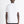 T-SHIRT REGULAR FIT DE TEJIDO BLANCO DE ALGODÓN CON LOGO METÁLICO