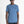 T-SHIRT REGULAR FIT DE TEJIDO AZUL DE ALGODÓN CON LOGO METÁLICO