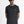 T-SHIRT REGULAR FIT DE TEJIDO NEGRO DE ALGODÓN CON LOGO METÁLICO