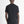 T-SHIRT REGULAR FIT DE TEJIDO NEGRO DE ALGODÓN CON LOGO METÁLICO