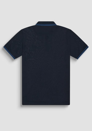 POLO REGULAR FIT DE ALGODÓN CON PARCHE CON LOGOTIPO