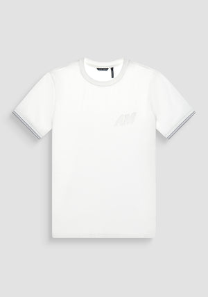 -SHIRT REGULAR FIT IN JERSEY COTTON FABRIC WITH LOGOED PATCH