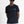 T-SHIRT REGULAR FIT NEGRA DE JERSEY ALGODÓN CON LOGOTIPO DE "MONSIEUR"