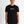 T-SHIRT SLIM FIT DE JERSEY DE ALGODÓN NEGRO CON ESTAMPADO DIFUMINADO