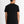 T-SHIRT SLIM FIT DE JERSEY DE ALGODÓN NEGRO CON ESTAMPADO DIFUMINADO