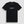 T-SHIRT SLIM FIT DE JERSEY DE ALGODÓN NEGRO CON ESTAMPADO DIFUMINADO
