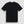 T-SHIRT SLIM FIT DE JERSEY DE ALGODÓN NEGRO CON ESTAMPADO DIFUMINADO