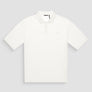 POLO RELAXED FIT DE ALGODÓN CON MOTIVO DE ESTIPES Y LOGOTIPO BORDADO