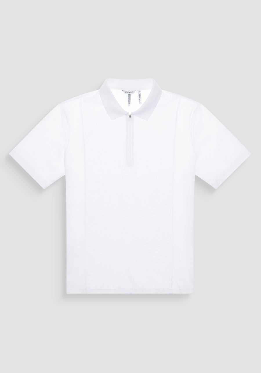 POLO REGULAR FIT DE PIQUÉ DE ALGODÓN CON CUELLO Y PUÑOS EN CONTRASTE