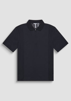 POLO REGULAR FIT DE PIQUÉ DE ALGODÓN CON CUELLO Y PUÑOS EN CONTRASTE