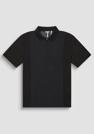 POLO  REGULAR FIT DE PIQUÉ DE ALGODÓN CON CUELLO Y PUÑOS EN CONTRASTE