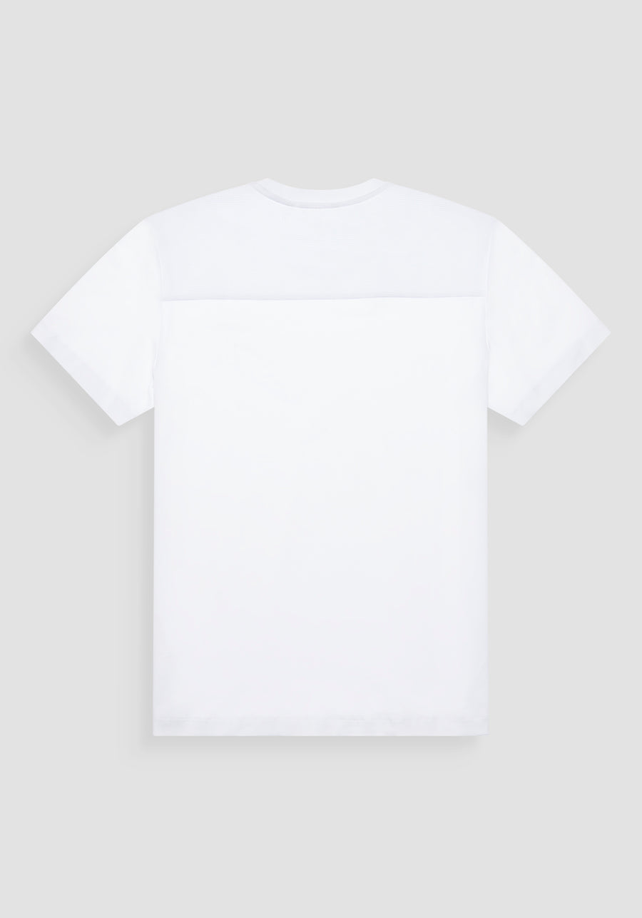 T-SHIRT REGULAR FIT EN TEJIDO DE ALGODÓN JERSEY CON LOGOTIPO DE ESPUMA