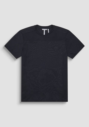 T-SHIRT REGULAR FIT EN TEJIDO DE ALGODÓN JERSEY CON LOGOTIPO DE ESPUMA