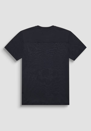 T-SHIRT REGULAR FIT EN TEJIDO DE ALGODÓN JERSEY CON LOGOTIPO DE ESPUMA