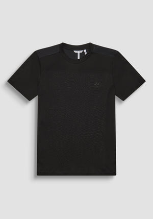T-SHIRT REGULAR FIT EN TEJIDO DE ALGODÓN JERSEY CON LOGOTIPO DE ESPUMA