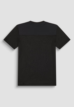 T-SHIRT REGULAR FIT EN TEJIDO DE ALGODÓN JERSEY CON LOGOTIPO DE ESPUMA