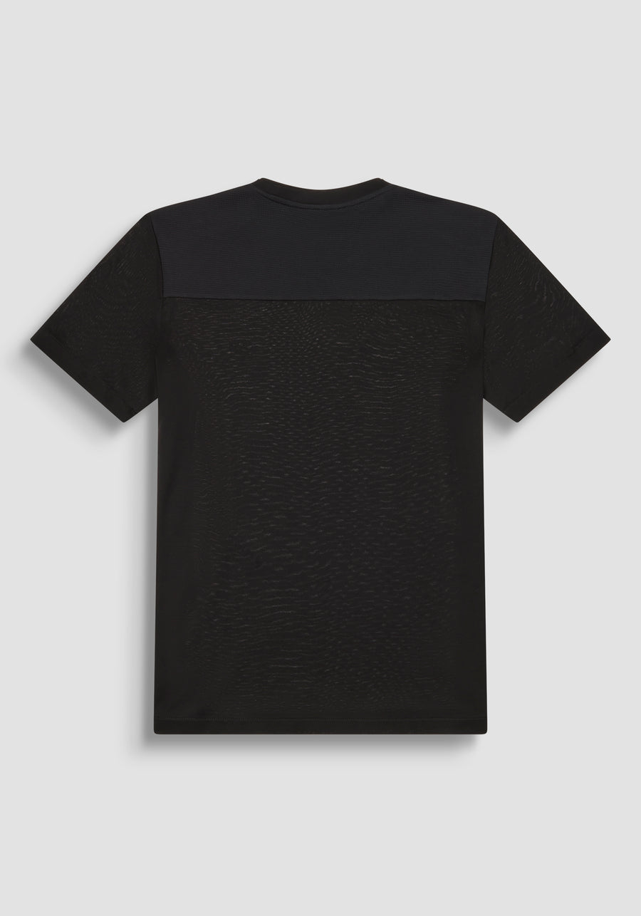 T-SHIRT REGULAR FIT EN TEJIDO DE ALGODÓN JERSEY CON LOGOTIPO DE ESPUMA