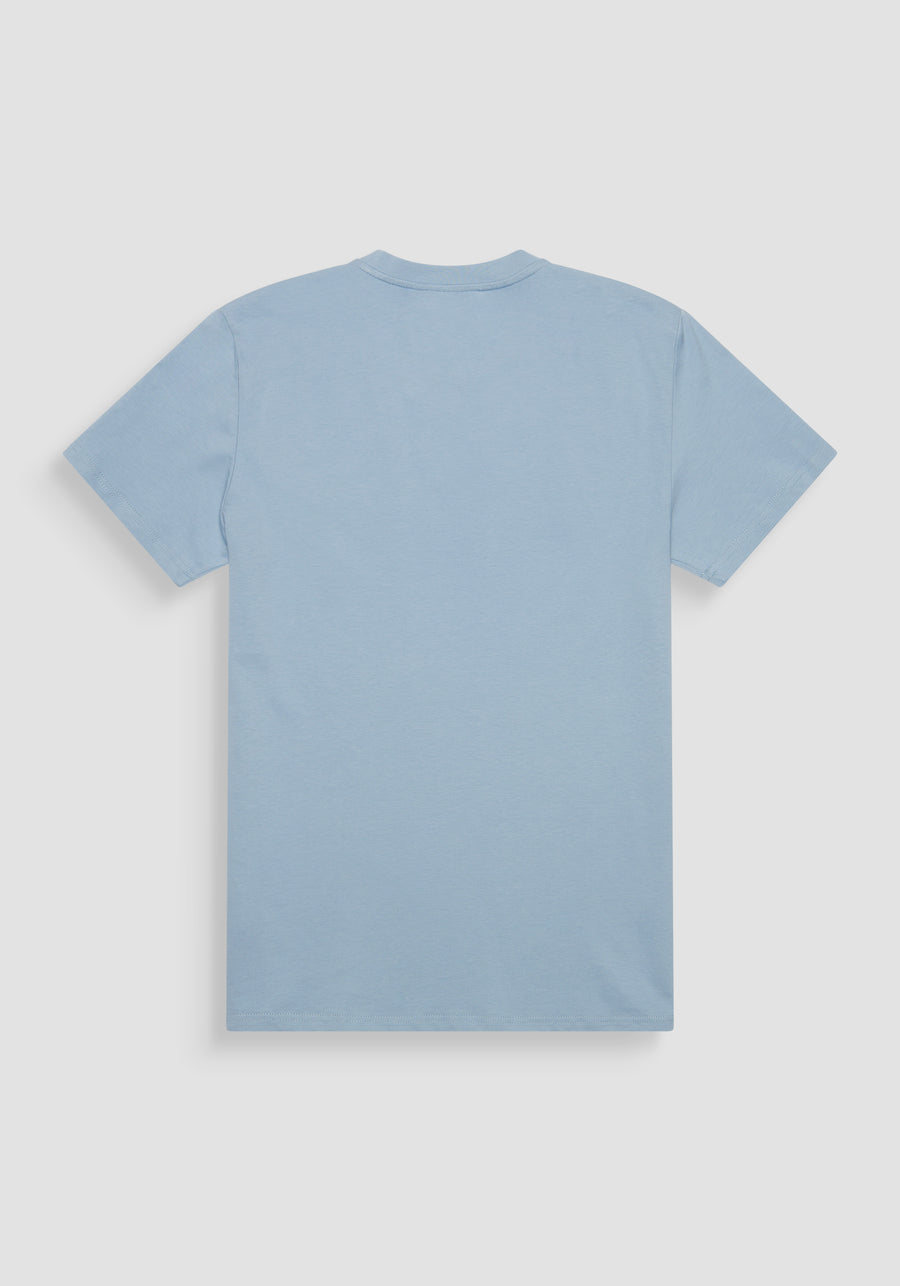 T-SHIRT REGULAR FIT DE ALGODÓN PURO CON ESTAMPADO DE LOGOTIPO EN RELIEVE EN DOS TONOS