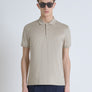POLO REGULAR FIT DE PUNTO DE ALGODÓN PURO Y LOGOTIPO BICOLOR EN RELIEVE